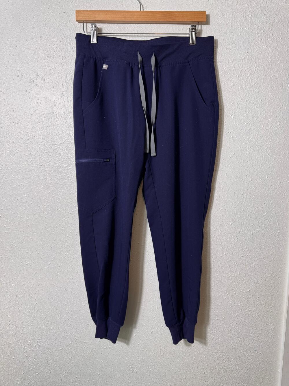 FIGS Zamora Jogger Scrub Pants Navy Petite S